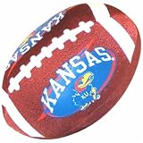 My Team Kansas Jayhawks Squishy Microbead Mini Football Pillow