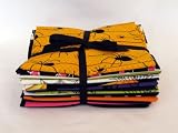 Eerie Alley Halloween Fat Quarter Fabric Bundle - 15 FQs - 2.25 Yards Total