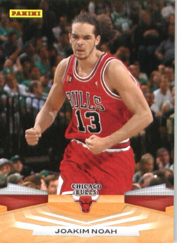 2009 /10 Panini NBA Basketball Card # 55 Joakim Noah Chicago Bulls Mint Condition- Shipped In A Protective ScrewDown Display Case!