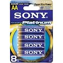 Sony AM3PT-B8A Platinum Alkaline Battery Blister Multipack (8-Pk)
