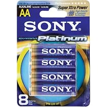 Sony AM3PT-B8A Platinum Alkaline Battery Blister Multipack (8-Pk)