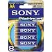 Sony AM3PT-B8A Platinum Alkaline Battery Blister Multipack (8-Pk)