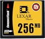 Lexar Media 256 MB USB 12X High-Speed CompactFlash Card (CF256-12-251)
