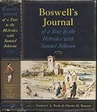Boswells Jounal of a Tour to the Hebrides with Samuel Johnson 1773