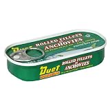 Review Duet  / Duet Rolled Anchovies, 2-Ounce Cans (Pack of 25)