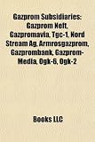 Gazprom Subsidiaries: Gazprom Neft, Gazpromavia, Tgc-1, Nord Stream AG, Armrosgazprom, Gazprombank, Gazprom-Media, Ogk-6, Ogk-2 ＯＧＫ