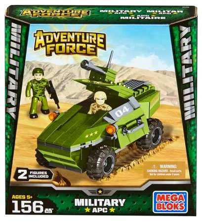 Mega Bloks Adventure Force Military APC Set #94408