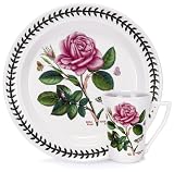  : Portmeirion Botanic Garden Royal Rose Mandarin Mugs, Set of 6