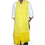 Evening Wrap Cotton Tie and Dye 88 x 40 inches