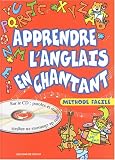 couverture de Apprendre l'anglais en chantant (1CD audio)
