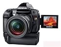 Olympus E-3 SLR-Digitalkamera Gehäuse (10 Megapixel, LifeView, Bildstabilisator) Set inkl. Akku und Ladegerät