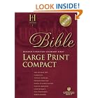 Holy Bible: Holman Christian Standard Bible, Burgundy, Bonded Leather, Large Print... by