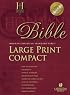 Holy Bible: Holman Christian Standard Bible, Burgundy, Bonded Leather, Large Print Compact, Snap flap Bible