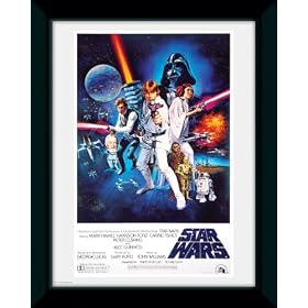 GB Eye - Photographie encadr�e "Star Wars, A New Hope" - 40 cm x 30 cm (Import Grande Bretagne)