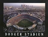 Small Dodger Stadium Los Angeles Dodgers Aerial Unframed Print