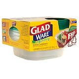 GladWare Entree Containers with Lids, Holiday 5 containers