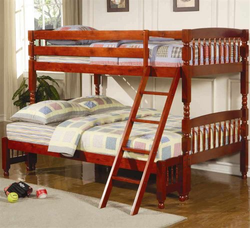 Coaster Coral Traditional Twin - Cherry
