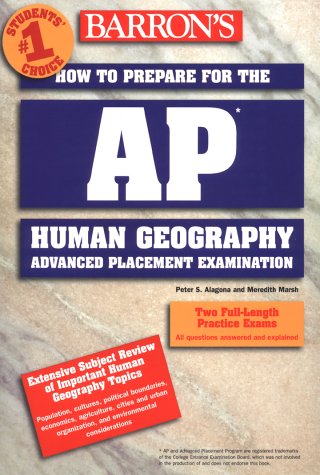 Textbook - Barron's How to Prepare for the AP Human Geography Advanced Placement Examination