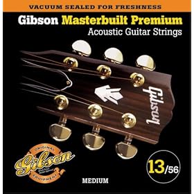 Gibson SAG-MB13 Masterbuilt Premium Phosphor Bronze Acoustic Guitar strings