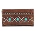 American Made Wallets - American West Everyday Cowgirl Ladies Tri-Fold Wal-As Shown