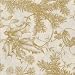 Ideal Home Range Cocktail Size Paper Napkins, Winter Toile Pattern, 20-Pack, Cream Gold,   (Pack of 3)