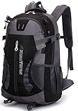 スポーツ 35L リュックサック 【AHEART】 大容量 簡易 防水 普段使い 登山 サイクリング 通勤 通学 高校生 中学生 部活 ハイキング 小 旅行 アウトドア キャンプ 防災 メンズ 男子 レディース 女子 バックパック カラビナ 専用 レインカバー 便利真空 リュック 掛け 4点 セット 松山