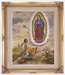 Guadalupe with St. Diego by Simeone Framed Art, 16" x 20" - MADE IN ITALY