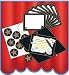 Hollywood Invitations and Seals (8 count)