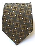 Geoffrey Beene 100% Silk Woven Geometric Tie