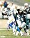Natrone Means Autographed/Hand Signed San Diego Chargers 8x10 Photo (Throwback jersey)