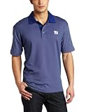 NFL New York Giants Men's DryTec Birdseye Polo, Tour Blue, Large