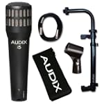 Audix i-5 Instrument Microphone with Cab Grabber and Cable