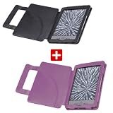 DURAGADGET`s Schutzh�llen - Set: Schwarze und Violette Leder-Schutzh�lle im Buch Style - Design f�r Amazon Kindle eReader EUR 79von "DURAGADGET"