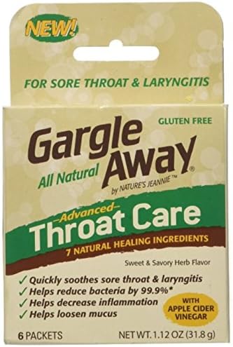 Gargle Away Throat Care 6 ea (Pack of 12)