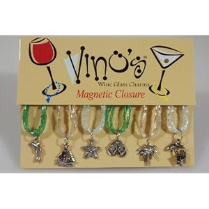 Vinos Cellar Magnetic Glass Charms 2