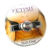 Fetish Fantasy Blue Diamond Ball Gag