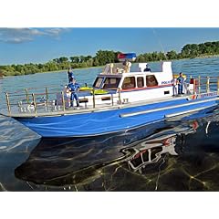 GRO�ES RC SCHIFF K�STENWACHE POLIZEI BOOT 1/2 METER 156