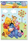 Disney Winnie The Pooh Glow 3D Large Stickers