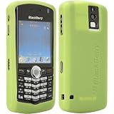 Lime Green Rubber Skin Case For Pearl 8100