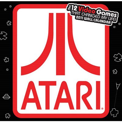 Atari Video Game 12-Month 2011 Wall Calendar - 12x12
