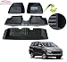 Auto Pearl - Premium Quality Custom Fit Croc Finish Black Color 5D Car Mats For - Toyota Innova Crysta RS.3999.00