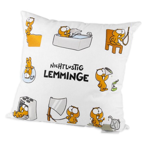 NichtLustig 41836 BW-Kissen - Lemming Preisvergleich