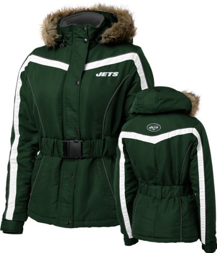 New York Jets Women's Gameday Green Full-Zip Heavyweight Parka