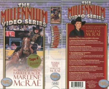 Childrens Toyshop  Sporting Goods : The Millennium Video Series by World Champion Barrel Racer Marlene McRae Volume 4 - DVD