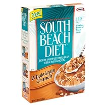 South Beach Diet Lightly Sweetened Whole Grain Cereal with Almonds, Whole Grain Crunch, 11.5-Ounces