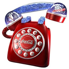 Coke Snow Dome Phone