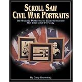Scroll Saw Civil War Portraits