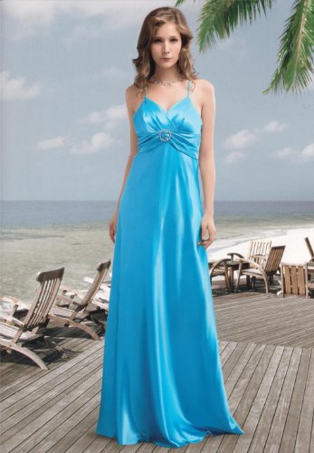 JuJu & Christine Langes Satin Abendkleid Ballkleid 2011 Damen Gr. 34 – 42