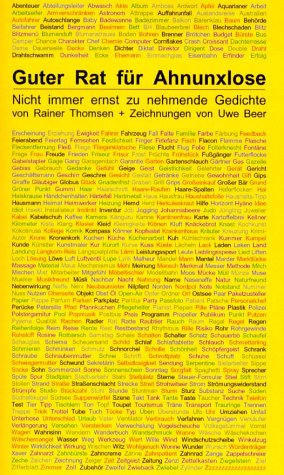 Guter Rat f�r Ahnunxlose