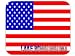 US Flag - Lake Ronkonkoma, New York (NY) Mouse Pad